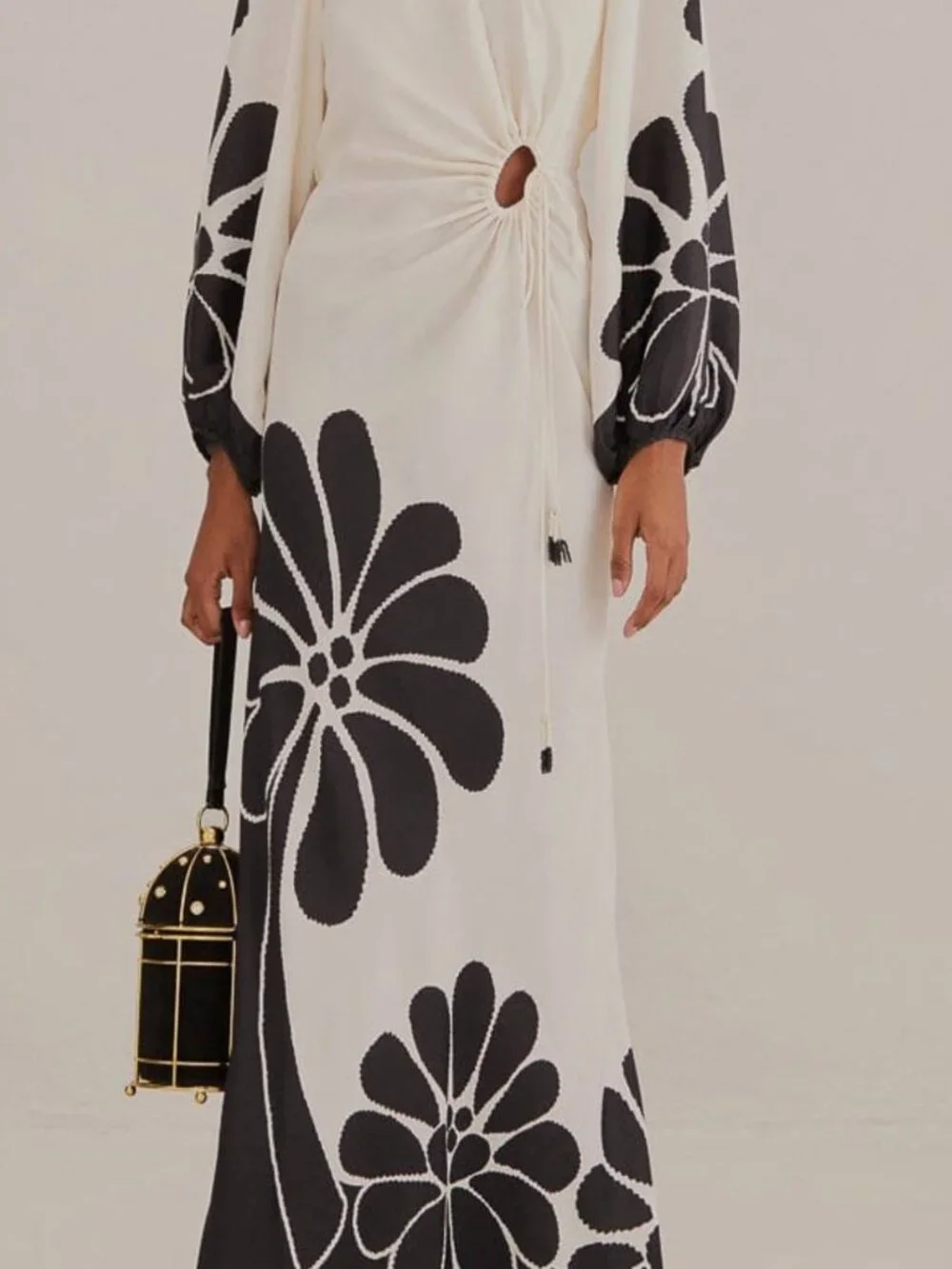 FARM Rio Palermo Cut-out Maxi Dress. Size M - Picture 2 of 12